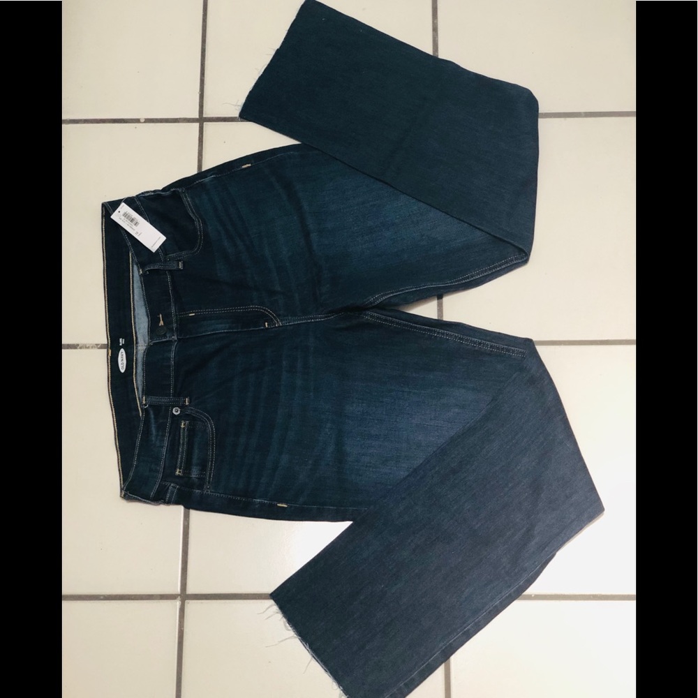 NWT High waisted cropped jeans